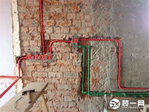 北京全包圆装饰公司 水电布局图 75平小户型装修 北京全包圆装饰公司 水电布局图 75平小户型装修