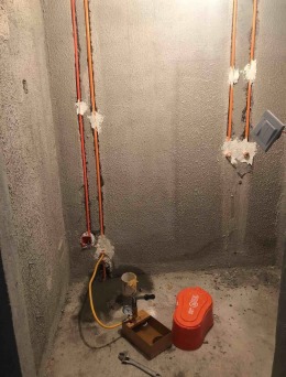 全包圆装饰 东洲家园施工进行中