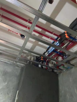 远洋天著水电施工阶段