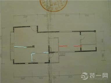 两室一厅户型图