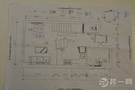 50平复式户型图