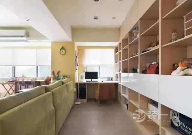 现代简约混搭风格两居室装修效果图