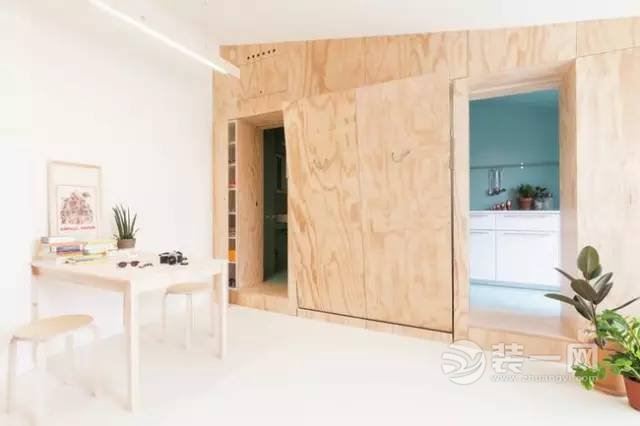 28平超小户型创意住宅设计效果图