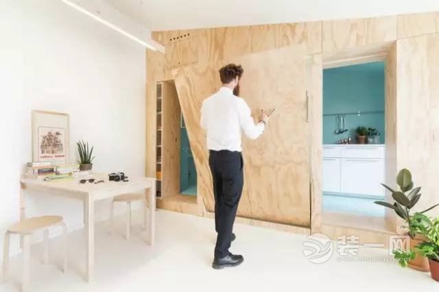 28平超小户型创意住宅设计效果图