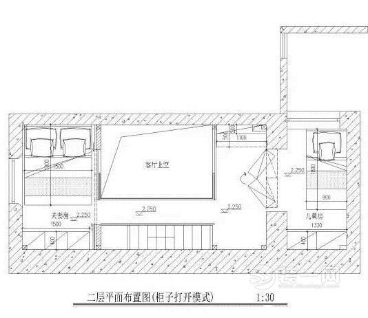 19平米百年老房变身五室两厅一厨一卫