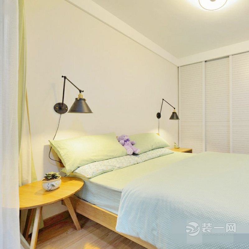 混搭风格小三居室装修设计效果图