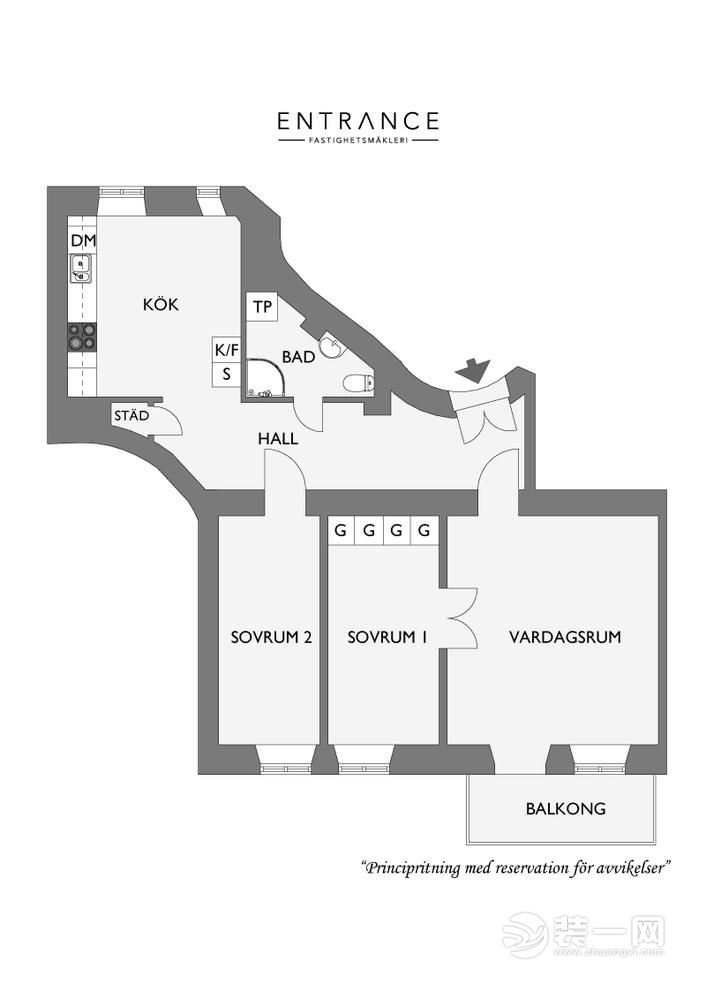 小户型户型图