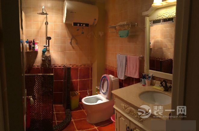 119平美式乡村混搭风格装修效果图