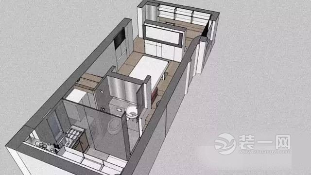 12.9平小户型改造
