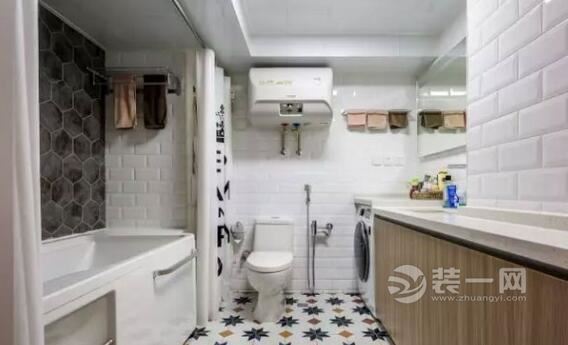 卫生间瓷砖装修效果图
